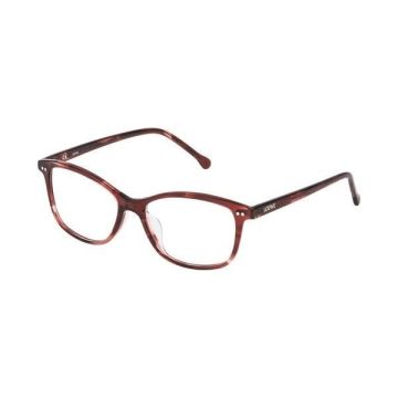 Monture de Lunettes - Loewe - VLW9575201GJ - Rouge - Résine - Verres sans graduation