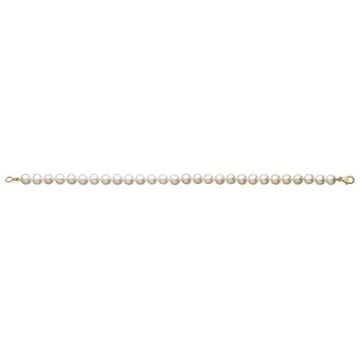 Bracelet femme - BRILLAXIS - Bracelet Brillaxis perle d'eau douce or jaune 18 carats - Couleur de la matière:Jaune Taille/Longueur: