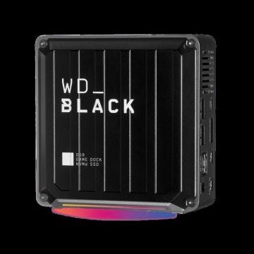 WD Black D50 Game Dock 2To NVMe SSD WD Black D50 Game Dock 2To Thunderbolt3 GB Ethernet USB3.2 NVMe SSD