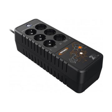 Onduleur - INFOSEC - Z2 EX 550VA - 6 Prises FR/SCHUKO - 2 ans de garantie - USB HID