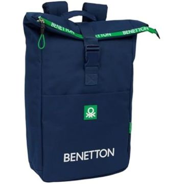 Sac à dos - SAFTA - Benetton - Vert - 15,6 pouces - Confortable et polyvalent