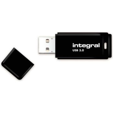 INTEGRAL - Clé USB - 128 Go - USB 3.0 - Noir