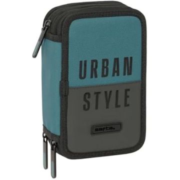 Trousse Scolaire - SAFTA - Urban Style - 37 Outils Inclus - Confortable - Pour Enfants de 5 à 14 Ans Trousse Scolaire - SAFTA - Urban Style - 37 Outils Inclus - Confortable - Pour Enfants de 5 à 14 Ans