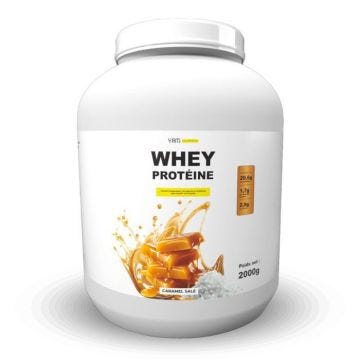 Whey concentrée Yam Nutrition - Whey Protéine - Caramel Salé 2000g