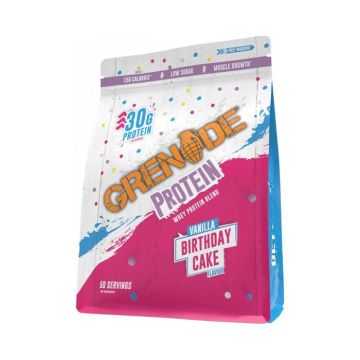 Protéines 2000g Gâteau d'anniversaire Grenade Proteine