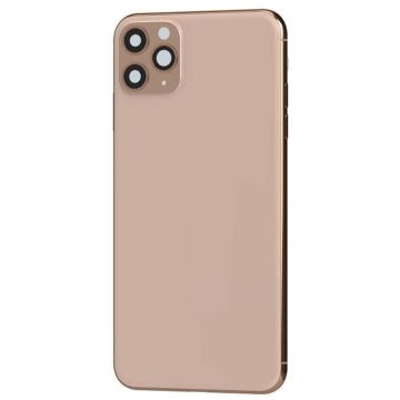 Châssis iPhone 11 Pro Max avec Vitre arrière de remplacement Rose Poudré
