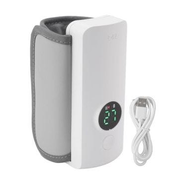 Sac isotherme pour biberon de lait ABS PU 3000 mAh X 2P 7,4 V 2 A 18 W isolé USB de chargement portable pour bébé outil d'allaitemen