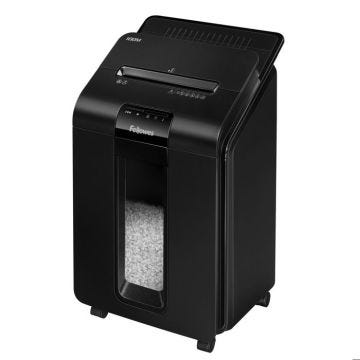 Destructeur - Fellowes - Automax 100M - Capacité 100 feuilles - Fonctionnement automatique - Compact