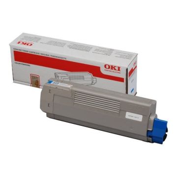Cartouche de toner compatible OKI C610 Cyan - Capacité standard 6.000 pages