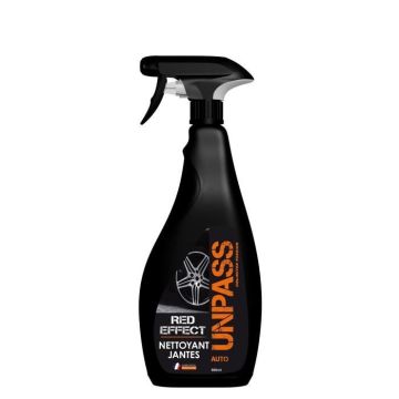 UNPASS Pulvérisateur - Nettoyant jantes - Red effect  - 500 ml