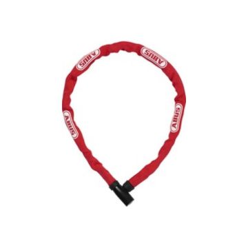 Antivol chaîne ABUS Steel-O-Chain 4804K/75 - Rouge - Pour Vélo Loisir