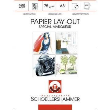 Bloc de papier - SCHOELLERSHAMMER - Manga art paper - A3 - 75 feuilles - 75g/m²