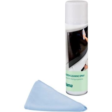 Nettoyant pour écran - HAMA - mousse + chiffon - antistatique - sans stries - sans traces