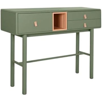 Console - HOME ESPRIT - Modèle Verte - Bois MDF - 120 x 35 x 90 cm - Multicolore