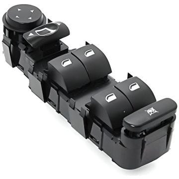 Contacteur de leve vitre avant gauche pour C4 et 307 OE 6554HA