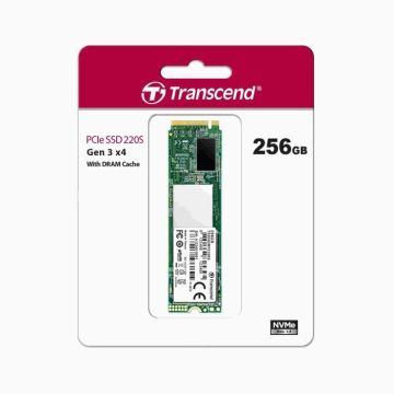 Disque SSD interne TRANSCEND 220S - 256 Go - M.2 2280 - PCIe 3.0 x4 (NVMe)