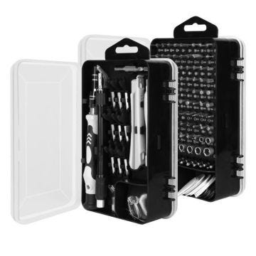 Boite à Outils 138 en 1 Multifonctionnel Démontage et Réparation Multi-appareils Gris Boite à Outils 138 en 1 Multifonctionnel Démontage et Réparation Multi-appareils Gris