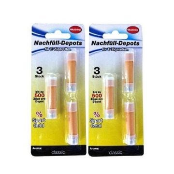 Sachet liquide MAVURA » dépôts de recharge pour kit de démarrage e-cigarette sans nicotine e-shisha rechargeable sans nicotine [lot