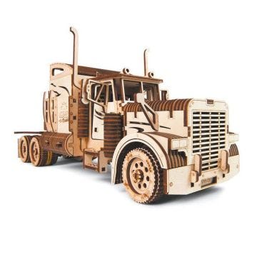 Camion en Bois à Construire UGEARS VM-03 - Modèle Miniature - Ecologique - Marron - 541 Pièces