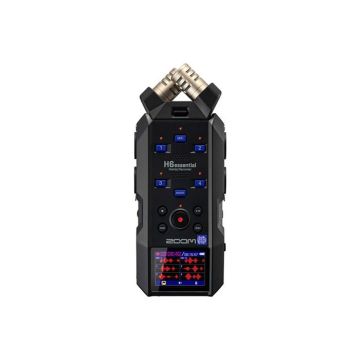 Dictaphone Zoom H6essential - Enregistreur 6 pistes 32 bits a virgule flottante - capsule microphone XYH-6e incluse - noir