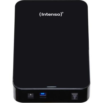 Disque dur externe bureau - INTENSO - 3,5' - 4 To - Noir