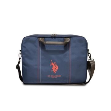 Sacoche pour Ordinateur Portable 15'' Modèle Double Horse U.S Polo Bleu