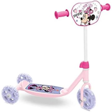 Trottinette 3 roues pour enfant - Mondo Toys - MY FIRST SCOOTER MINNIE - Cadre en acier - Roues en PU - Rose