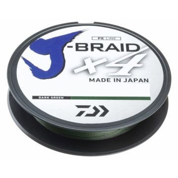 Tresse daiwa j braid x4b vert - 135m 10-100 135 3.8 vert