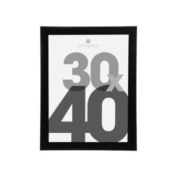 Cadre photo Lise - 30 x 40 cm - Noir