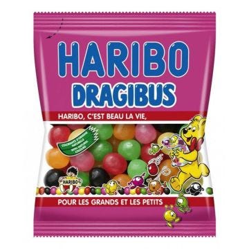 Dragibus, 4 sachets 120gr= 480gr