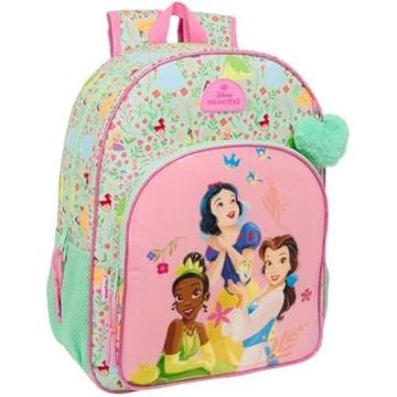 Sac à dos scolaire - SAFTA - PRINCESAS DISNEY BLOOM - Adaptable au chariot - Pour enfants - Fille