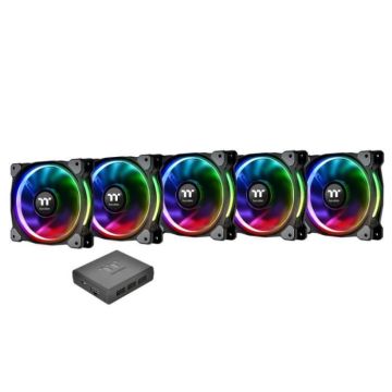 Thermaltake  Ventilateur Riing Plus 12cm RGB TT Premium / Pack de 5