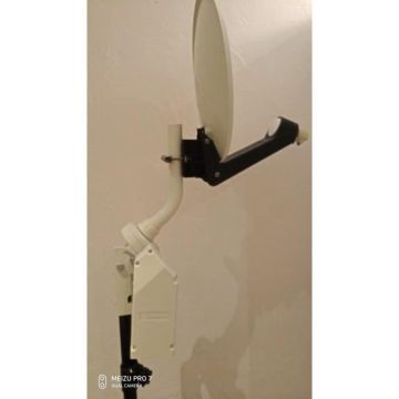 monture satellite MAGIC MOUNT motorise votre antenne satellite sans câble supplémentaire (AMITRONICA)