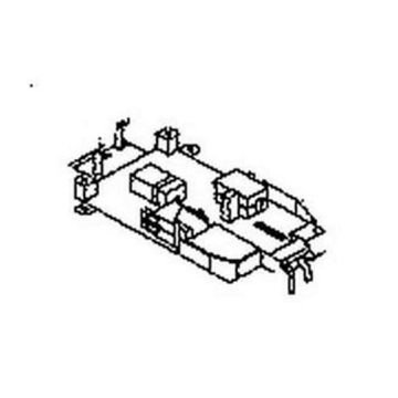 Platine de verouillage pour Fours - Cuisinieres ARISTON HOTPOINT, INDE