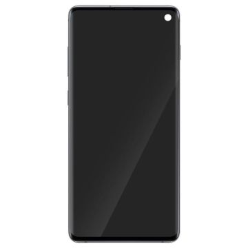 Bloc Complet pour Samsung Galaxy S10 LCD + Vitre Tactile + Châssis Samsung Argent