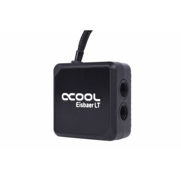 Refroidisseur liquide AiO - Alphacool - Eisbaer LT Solo - Couleur Noir - Personnalisable - G1/4