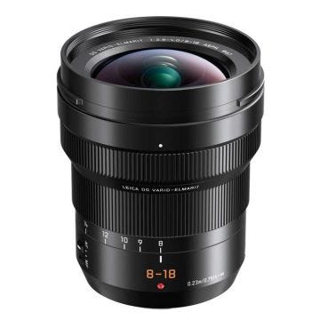 Objectif Grand Angle - Panasonic - LEICA 8-18mm F2.8-4.0 - Tropicalisé - Ouverture F2.8 - 67mm