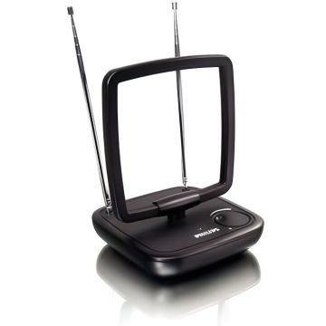 PHILIPS SDV5120 Antenne avec amplification 36 dB Noire