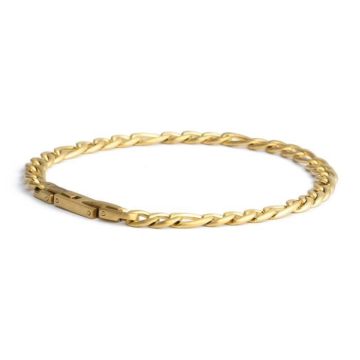 Bracelet homme - Gémini - Bracelet homme Gemini Fortis Gold M-L - Couleur de la matière:Jaune Taille/Longueur:21 cm