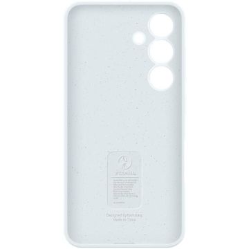 Coque - SAMSUNG - Galaxy S24 - Silicone - Gris Clair - Protection optimale