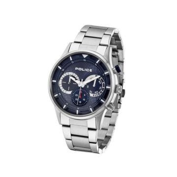 Montre Homme - Police - 14383JS-03M - Quartz - Chronographe - Acier inoxydable argenté