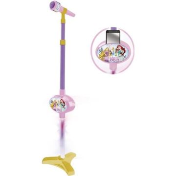 DISNEY PRINCESSE Micro sur pied avec ampli