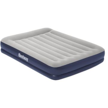 Matelas gonflable 2 places avec oreiller intégré 203 x 152 x 36 cm