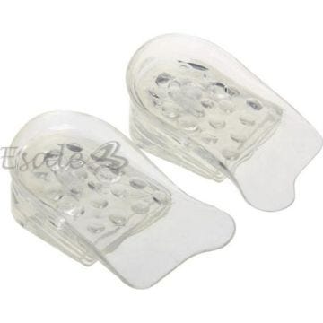 2 x Semelle Talonnette Grandissante en Silicone 32mm pour Femmes Hommes