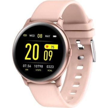 Montre connectée intelligente Maxcom FW32 Néon Rose - Bluetooth 4.0 - IP67 - Ecran 1,3"