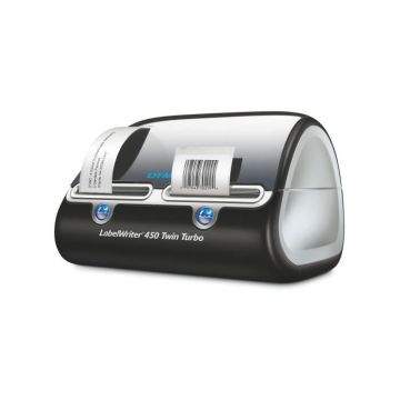 DYMO LabelWriter 450 Twin Turbo imprimante d'étiquettes papier thermique connectable PC/MAC via USB