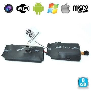 Caméra Miniature Wifi - YONIS - P2P - 640x480 pixels - Micro SD 8 Go - Indétectable