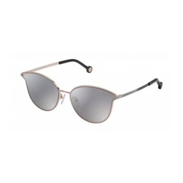 Lunettes de soleil Carolina Herrera SHE104 300X - CAROLINA HERRERA - Aviator - Noir - Gris - Mixte