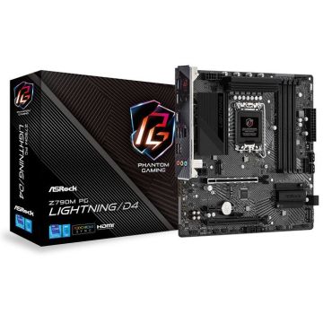 Carte mère - ASRock - Z790M PG Foudre/D4 - Socket 1700 - DDR4 SDRAM - Audio 1