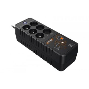 Electricité - - Onduleur INFOSEC Z2 EX 1000VA 6 Prises FR / SCHUKO 3 protegees 3 secourues Garantie 2 ans 66087